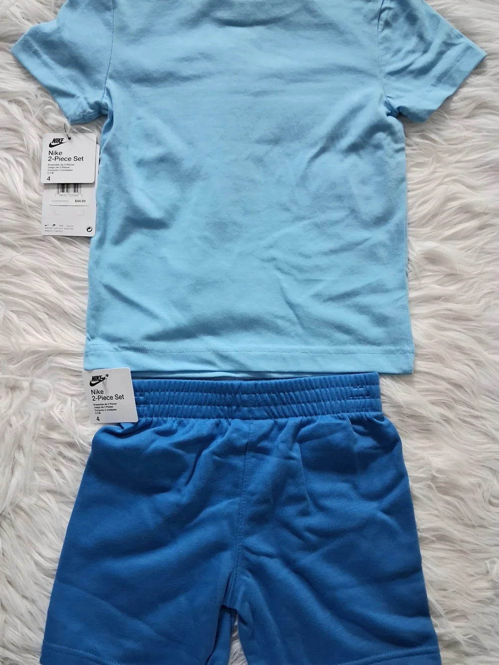 Just Do It Graphic T-Shirt & Sweat Shorts Set-Size 4T-NWT